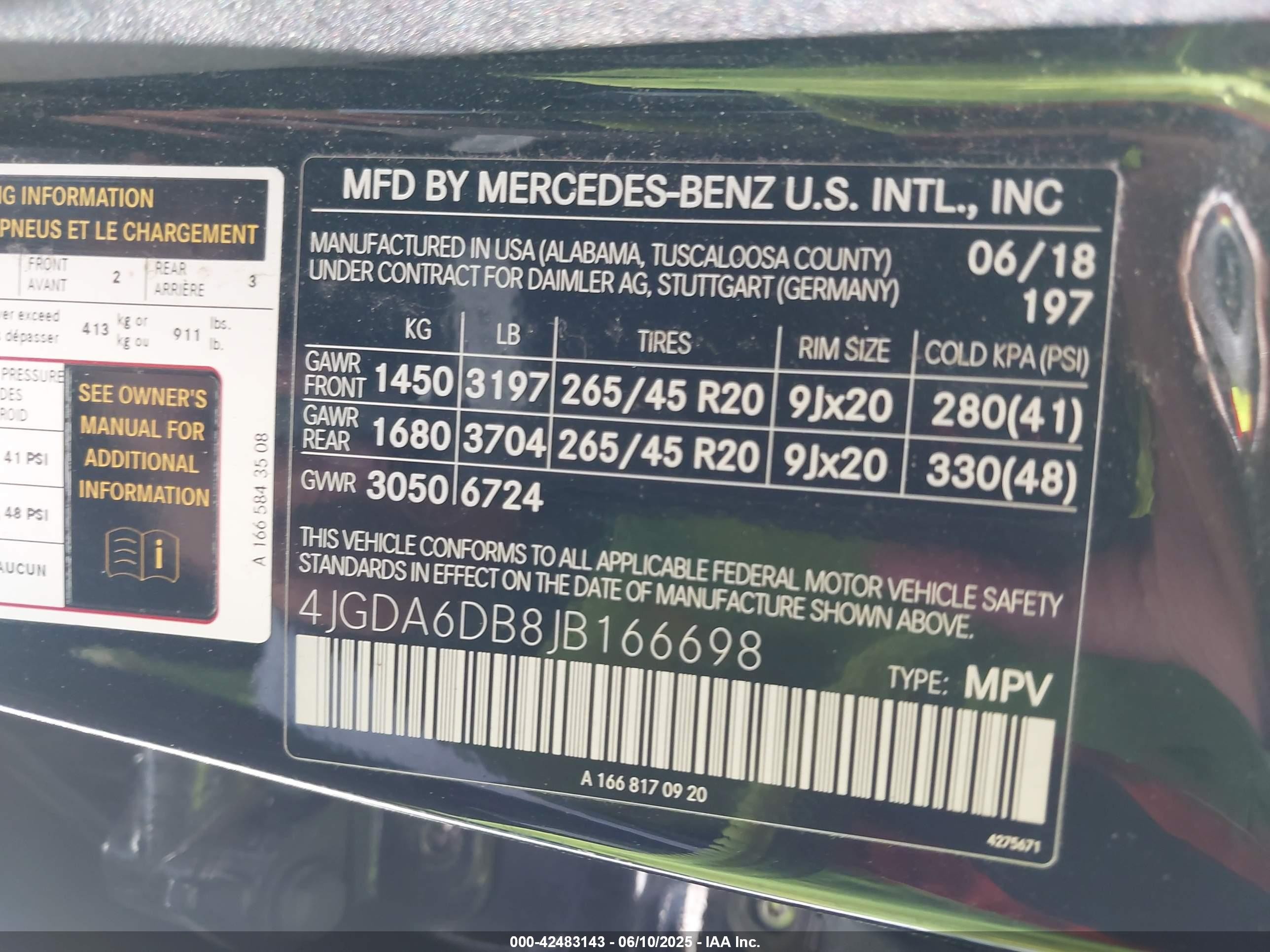 2018 Mercedes-benz Gle 550e Plug-in Hybrid 4matic Black vin: 4JGDA6DB8JB166698