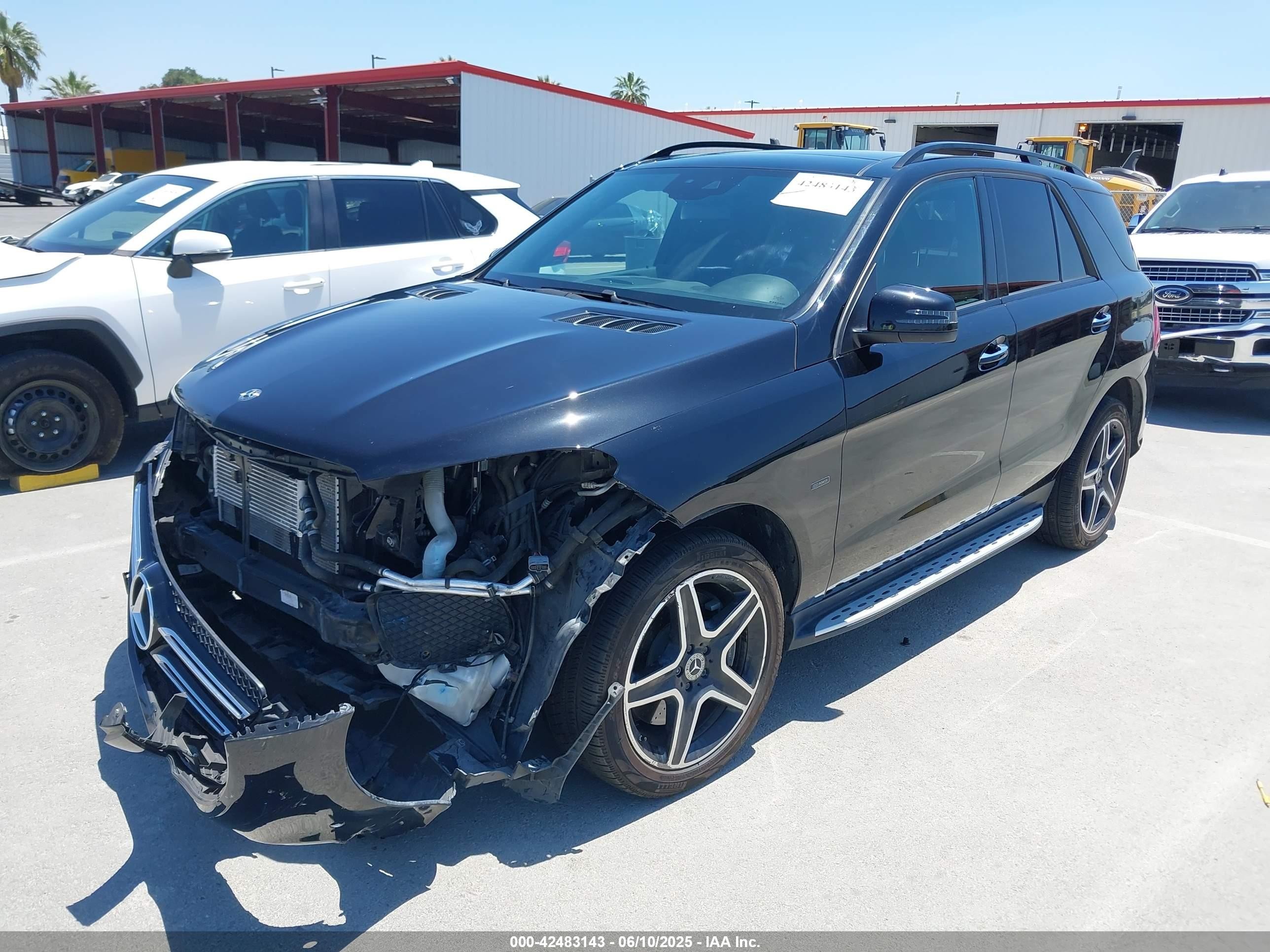 2018 Mercedes-benz Gle 550e Plug-in Hybrid 4matic Black vin: 4JGDA6DB8JB166698