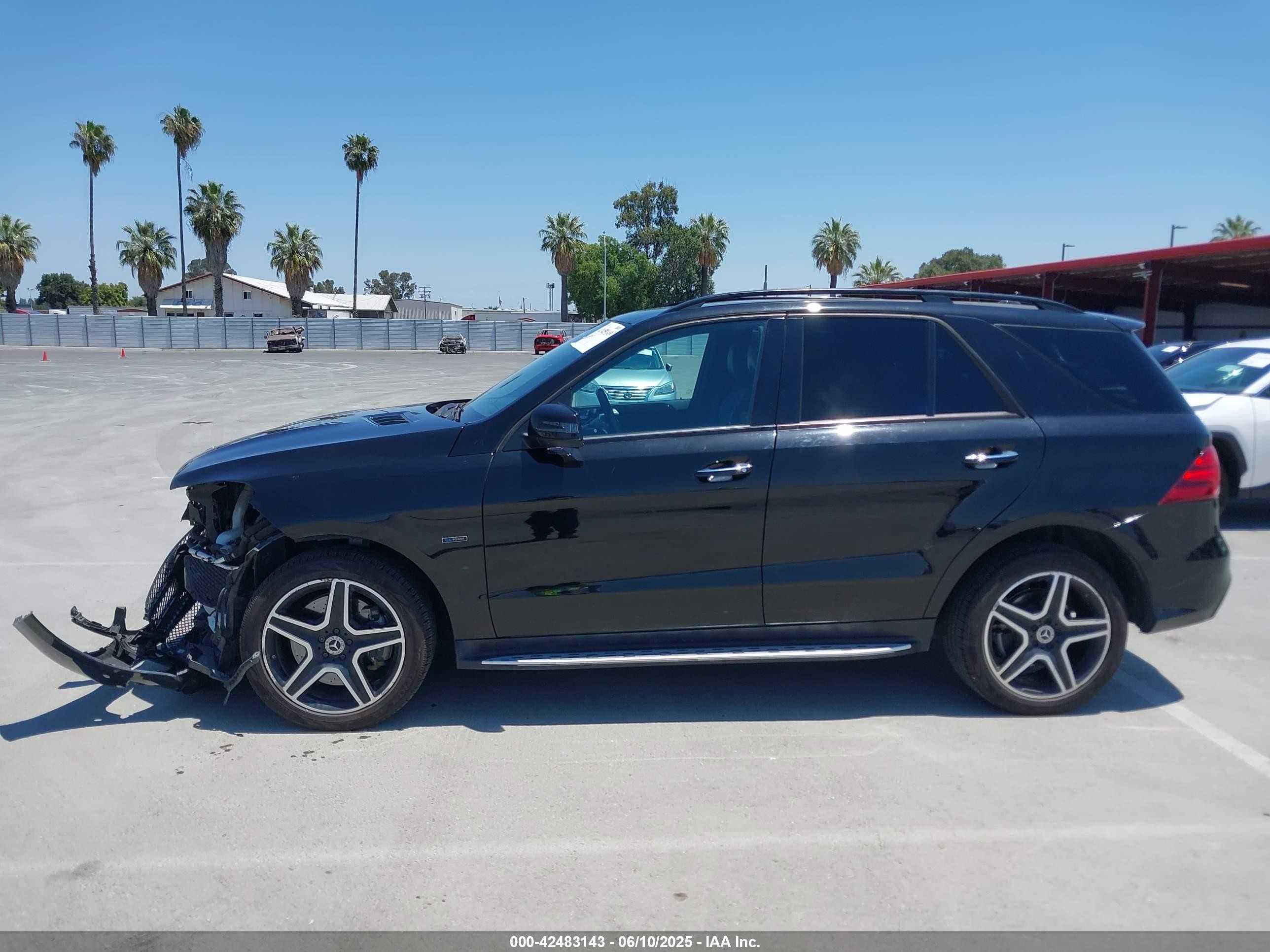 2018 Mercedes-benz Gle 550e Plug-in Hybrid 4matic Black vin: 4JGDA6DB8JB166698