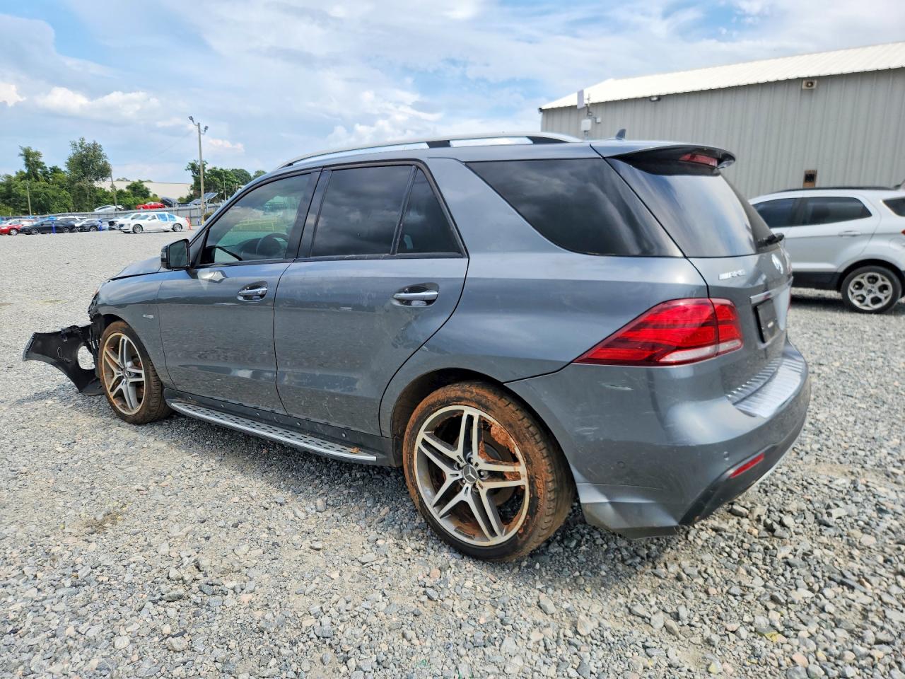 2018 Mercedes-benz Gle 43 Amg Gray vin: 4JGDA6EB6JB129504