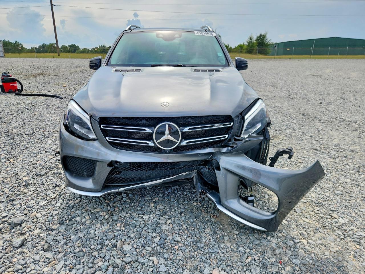 2018 Mercedes-benz Gle 43 Amg Gray vin: 4JGDA6EB6JB129504