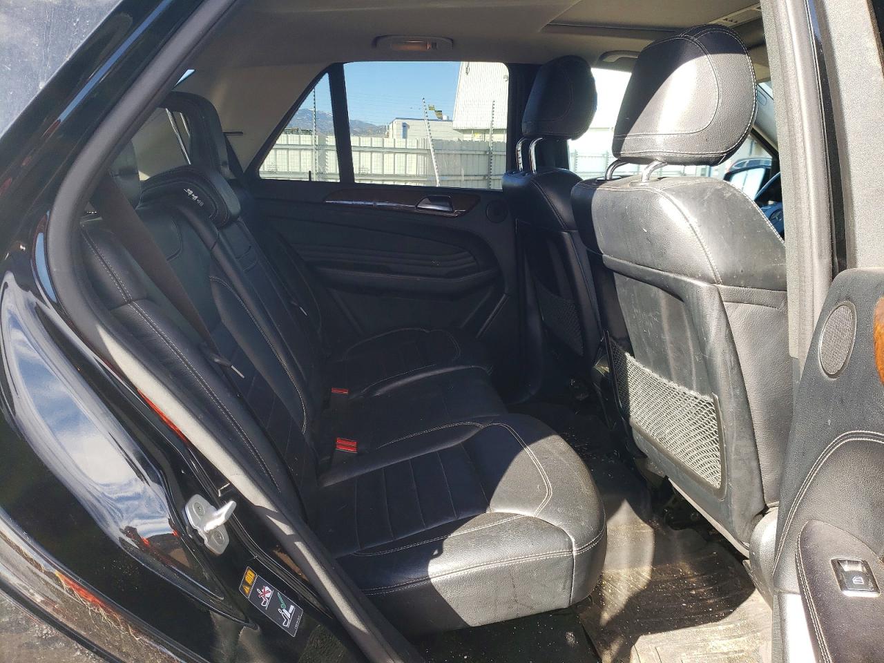 2014 Mercedes-benz Ml 550 4matic Black vin: 4JGDA7DB1EA306611
