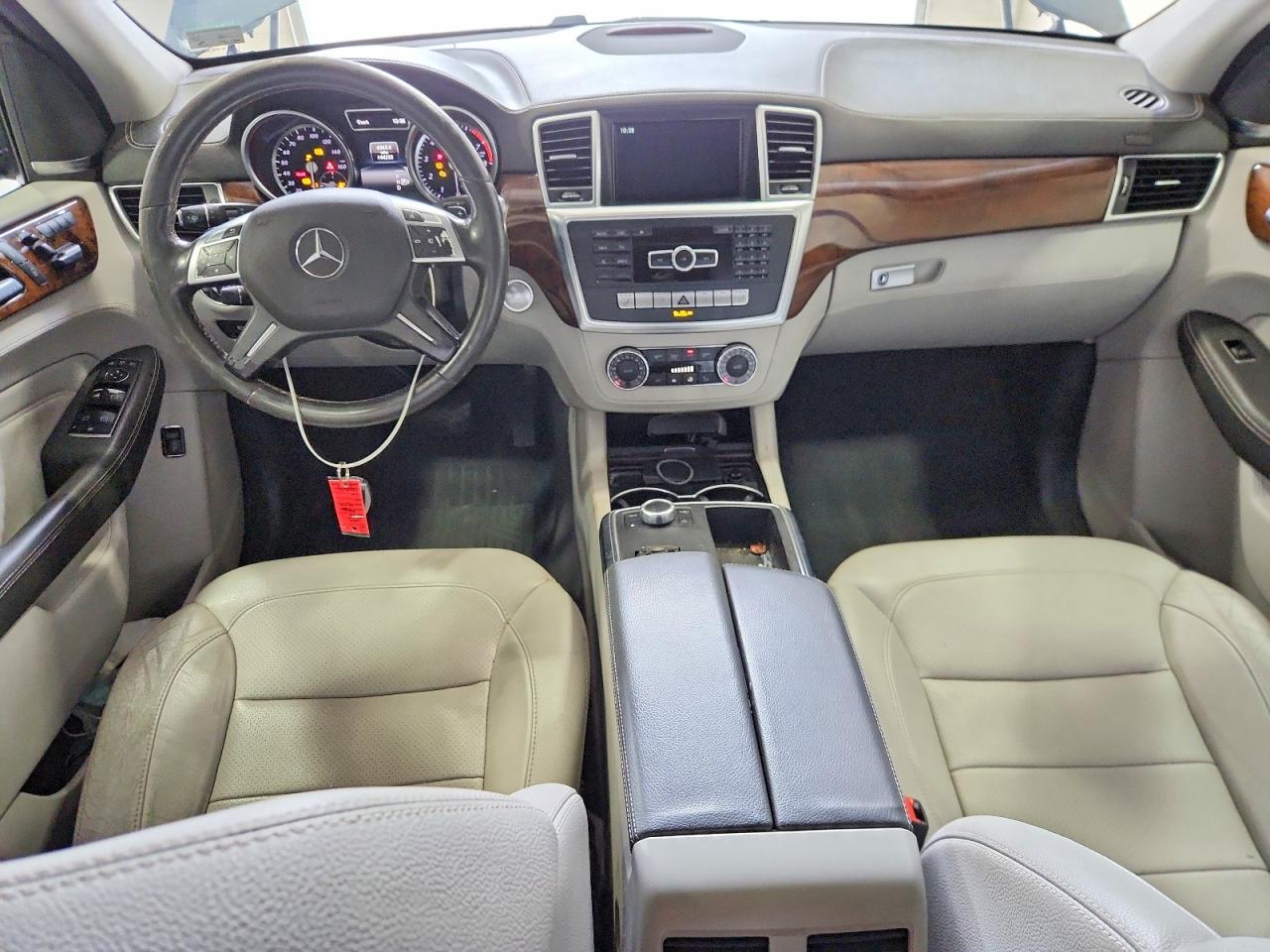 2014 Mercedes-benz Ml 550 4matic Gray vin: 4JGDA7DB1EA412475