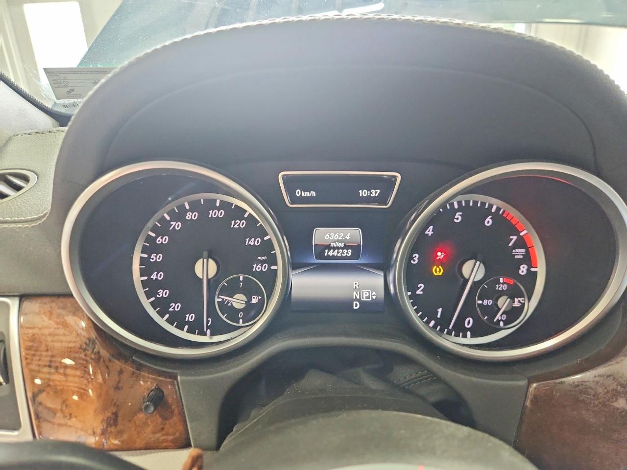 2014 Mercedes-benz Ml 550 4matic Gray vin: 4JGDA7DB1EA412475