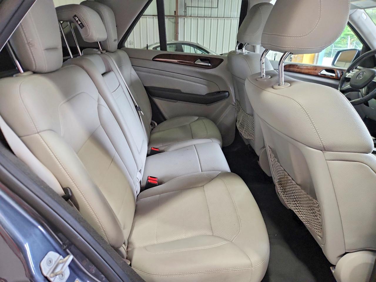 2014 Mercedes-benz Ml 550 4matic Gray vin: 4JGDA7DB1EA412475