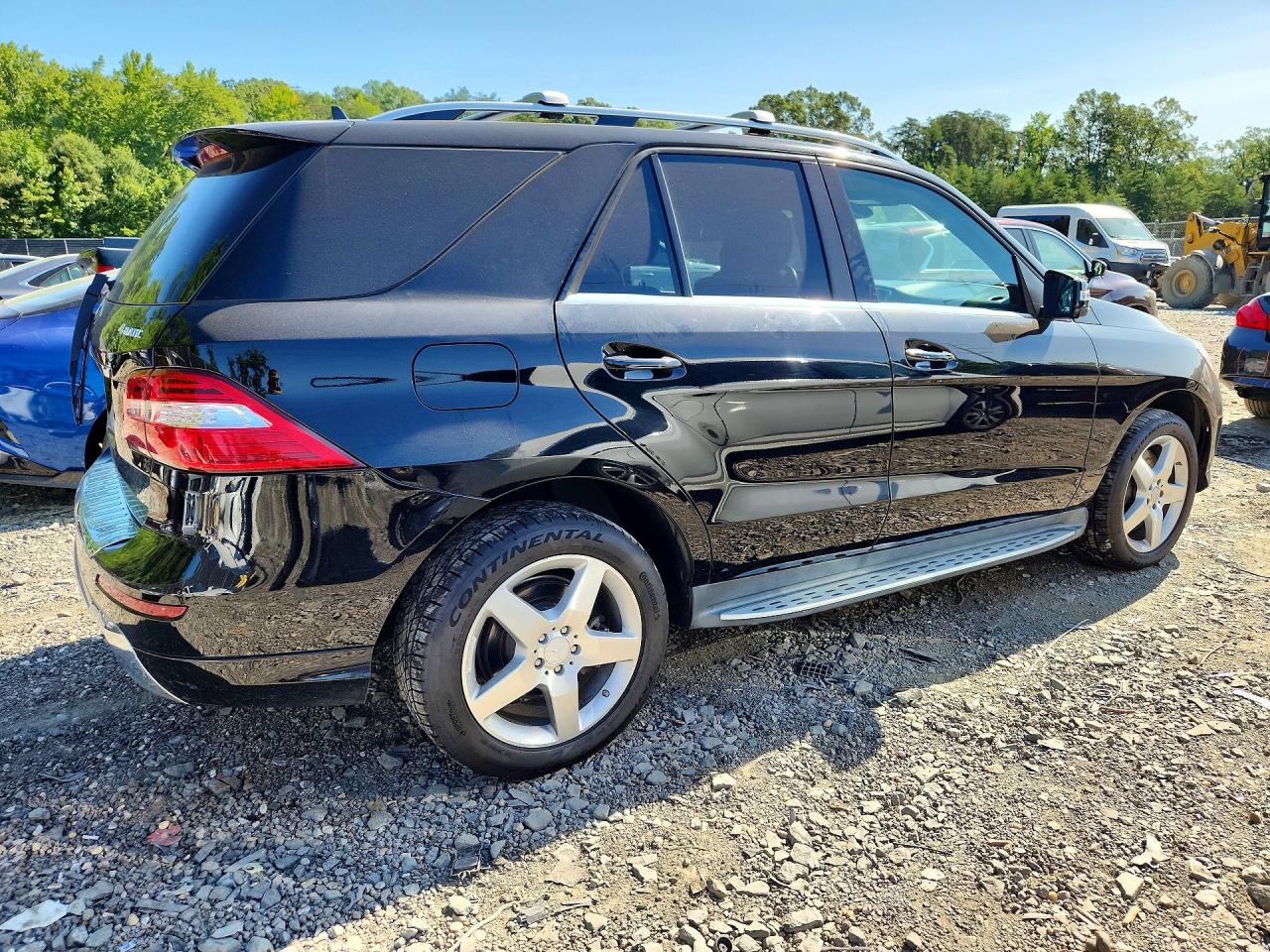 2013 Mercedes-benz Ml 550 4matic Черный vin: 4JGDA7DB2DA189314