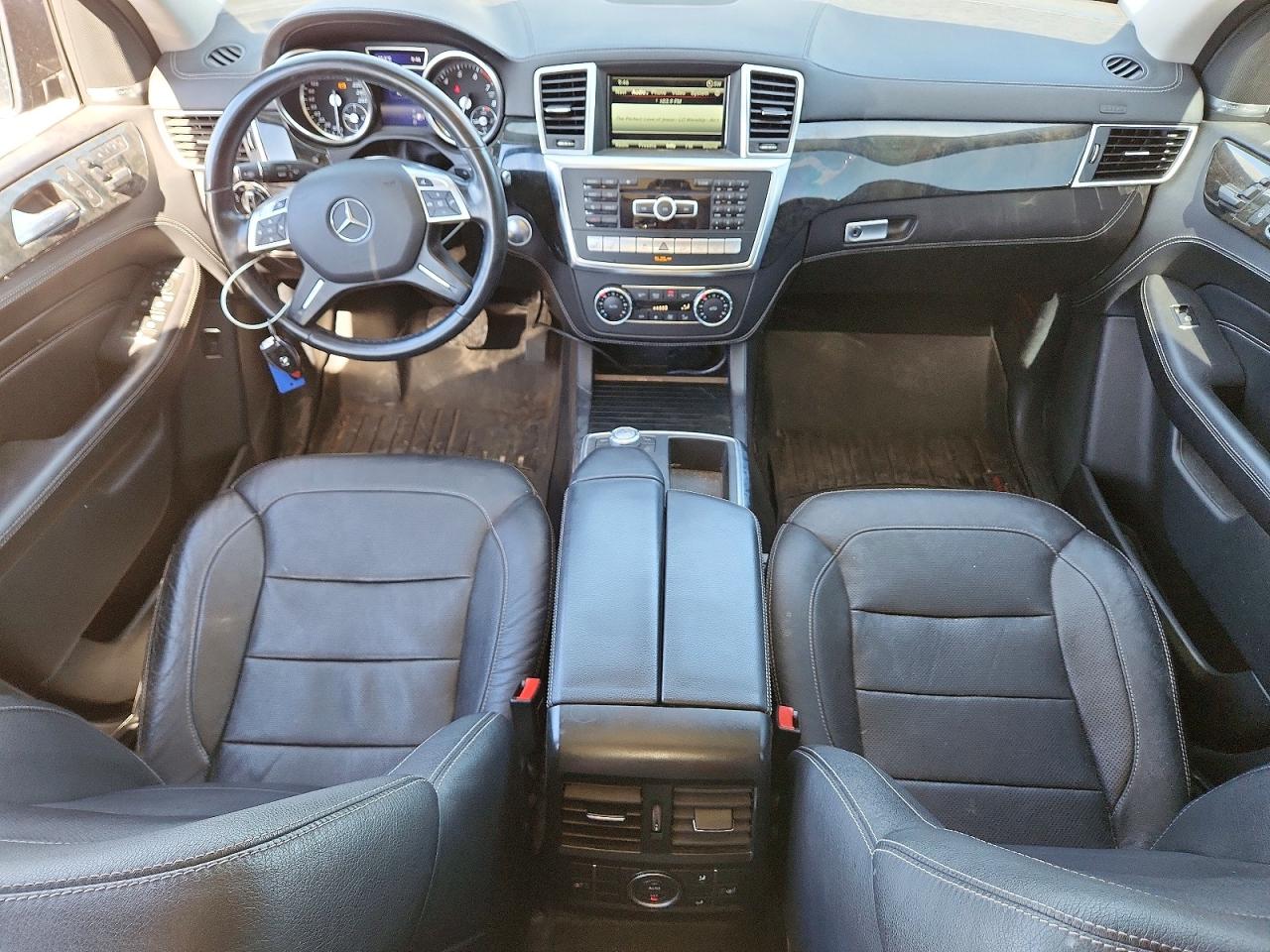 2014 Mercedes-benz Ml 550 4matic Gray vin: 4JGDA7DB3EA420142