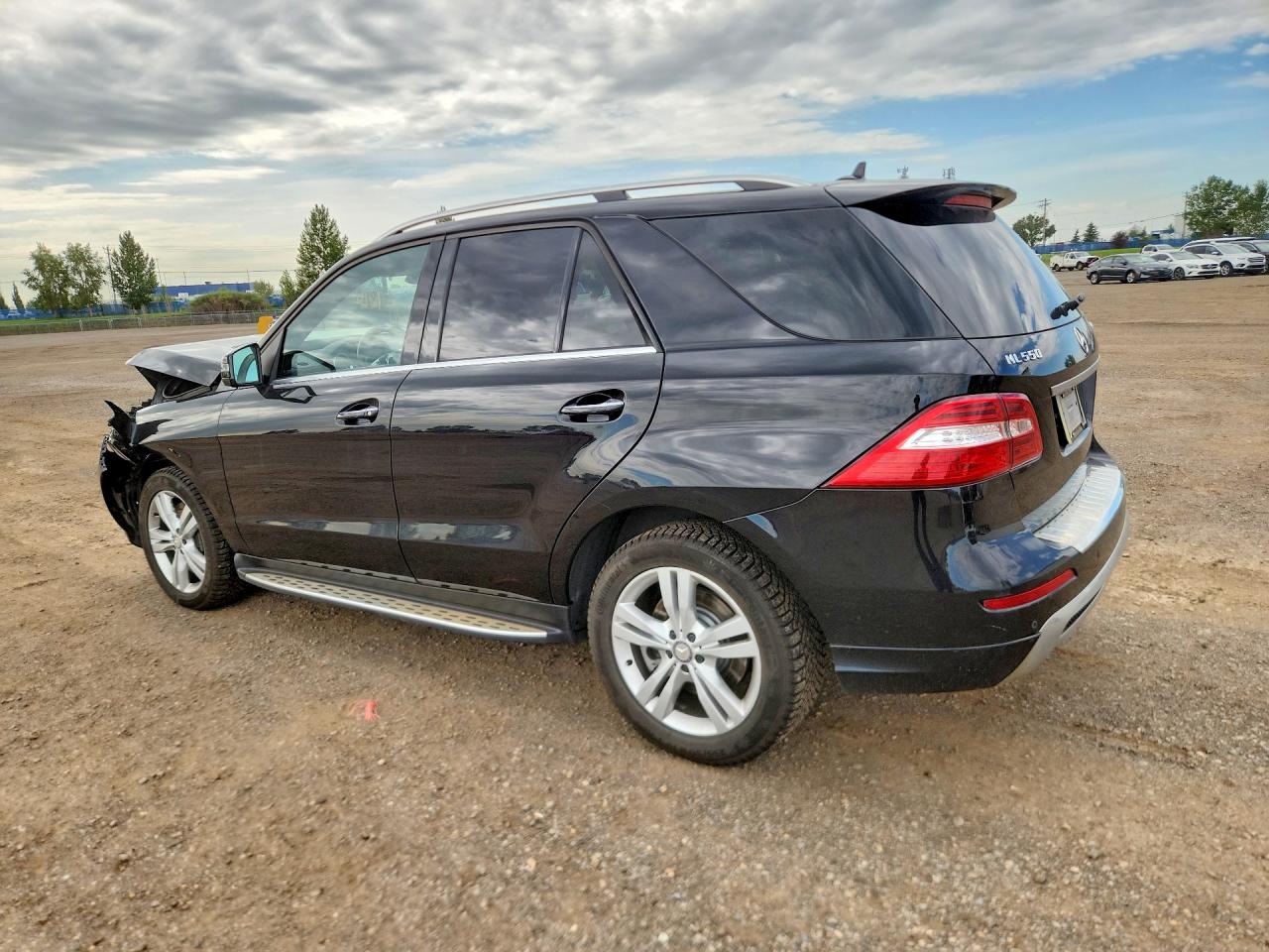 2015 Mercedes-benz Ml 550 4matic Black vin: 4JGDA7DB3FA491911