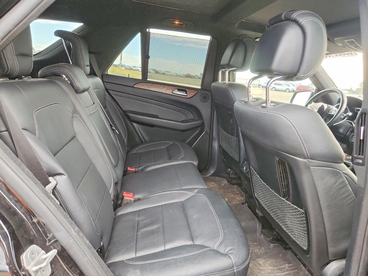 2015 Mercedes-benz Ml 550 4matic Black vin: 4JGDA7DB3FA491911