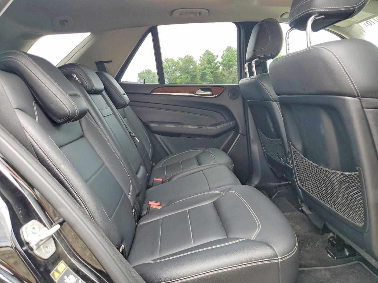 2012 Mercedes-benz Ml 550 4matic Black vin: 4JGDA7DB5CA043245