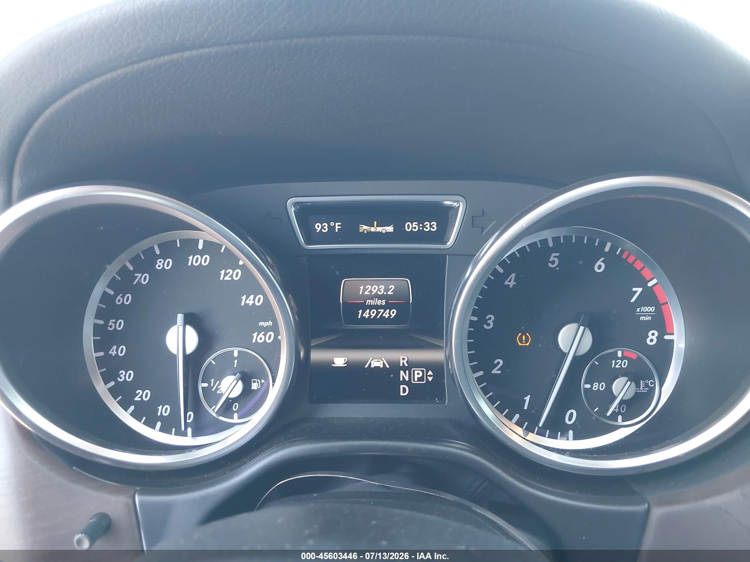 2013 Mercedes-benz Ml 550 4matic Серебряный vin: 4JGDA7DB5DA123503
