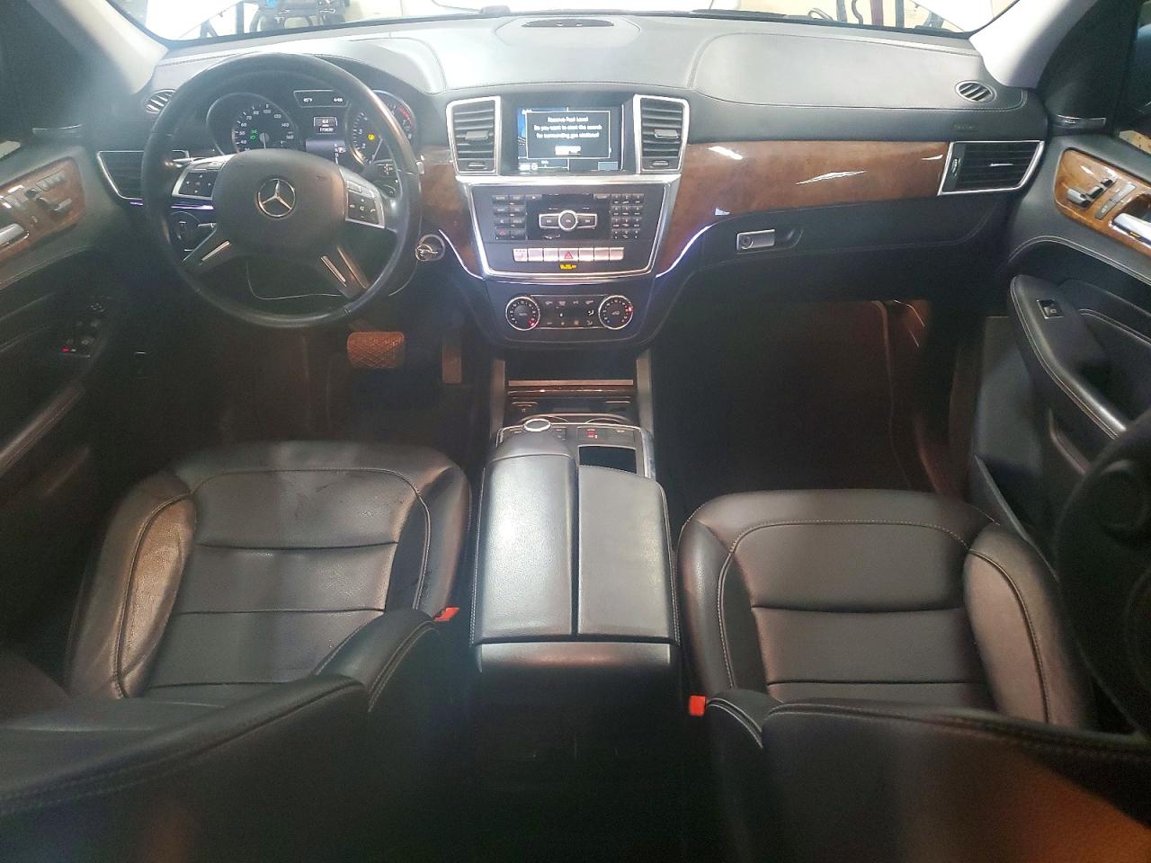 2014 Mercedes-benz Ml 550 4matic Blue vin: 4JGDA7DB6EA313408