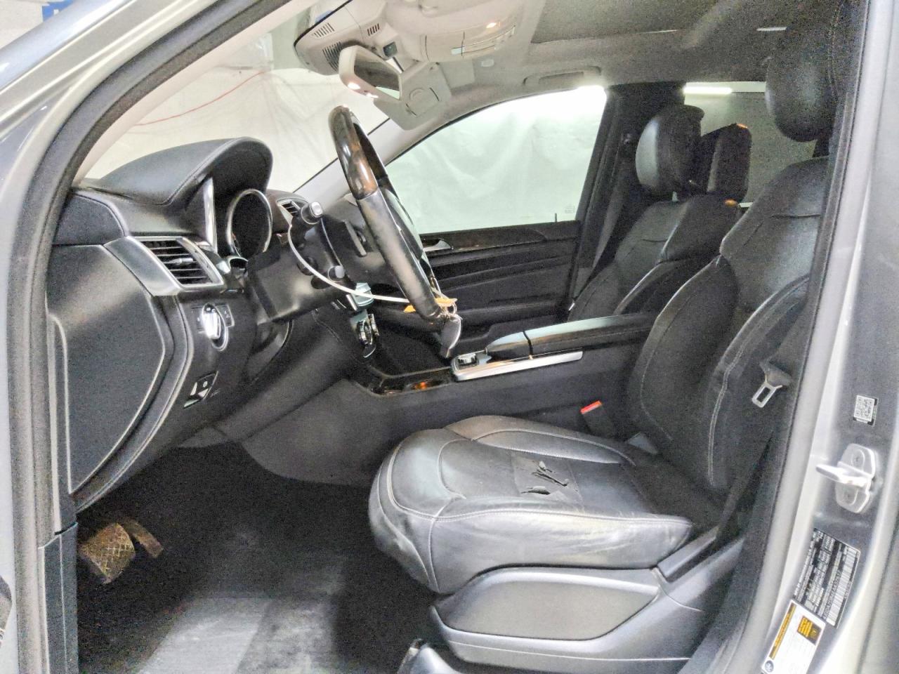 2014 Mercedes-benz Ml 550 4matic Silver vin: 4JGDA7DB6EA437517