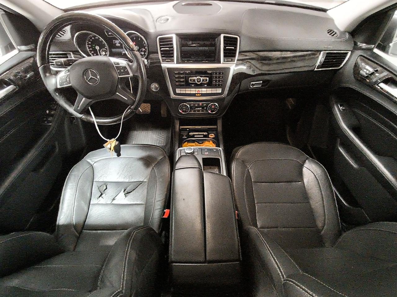 2014 Mercedes-benz Ml 550 4matic Silver vin: 4JGDA7DB6EA437517