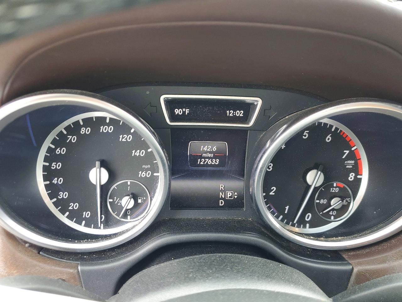 2014 Mercedes-benz Ml 550 4matic White vin: 4JGDA7DB7EA332064