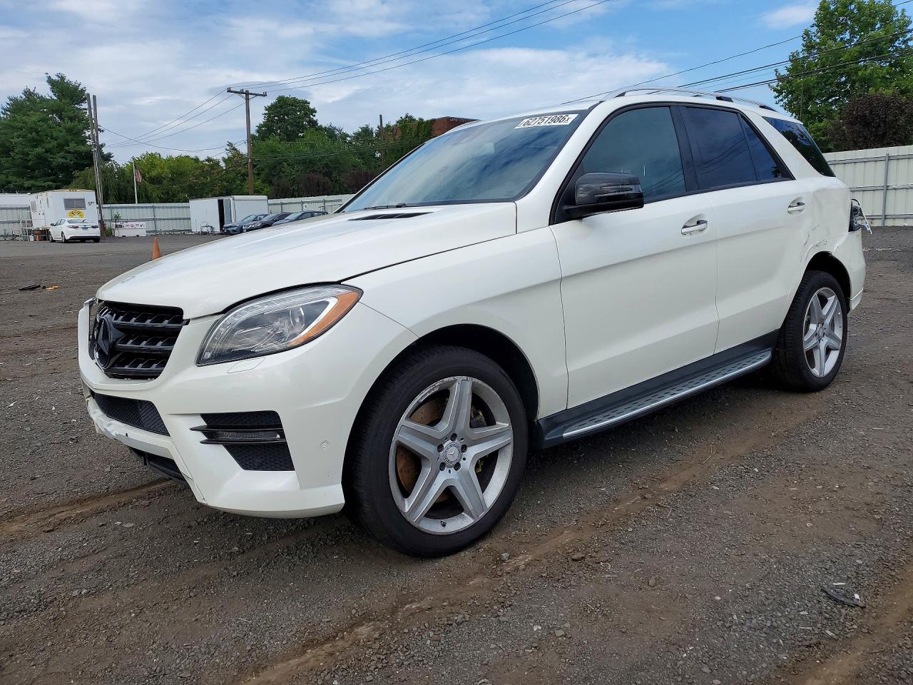 2013 Mercedes-benz Ml 550 4matic Белый vin: 4JGDA7DB9DA151921