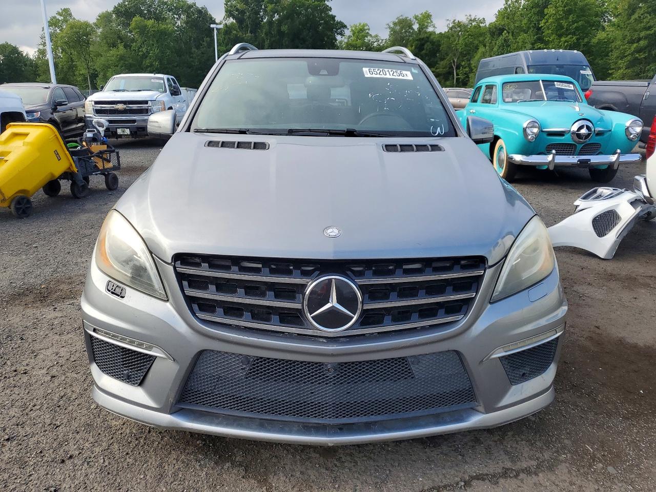 2014 Mercedes-benz Ml 63 Amg Charcoal vin: 4JGDA7EB0EA283479