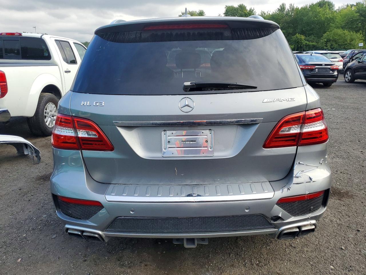 2014 Mercedes-benz Ml 63 Amg Charcoal vin: 4JGDA7EB0EA283479