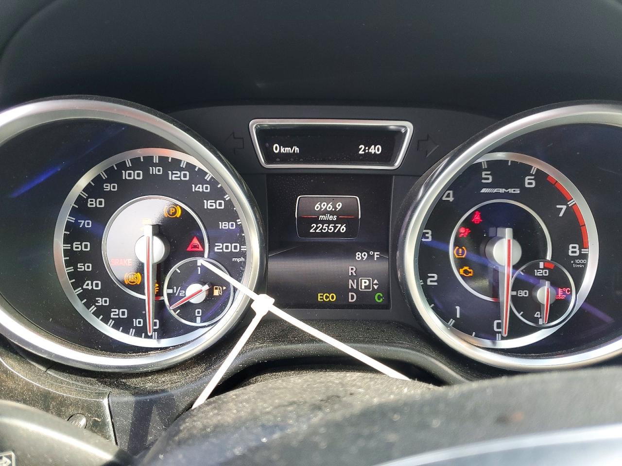 2014 Mercedes-benz Ml 63 Amg Charcoal vin: 4JGDA7EB0EA283479