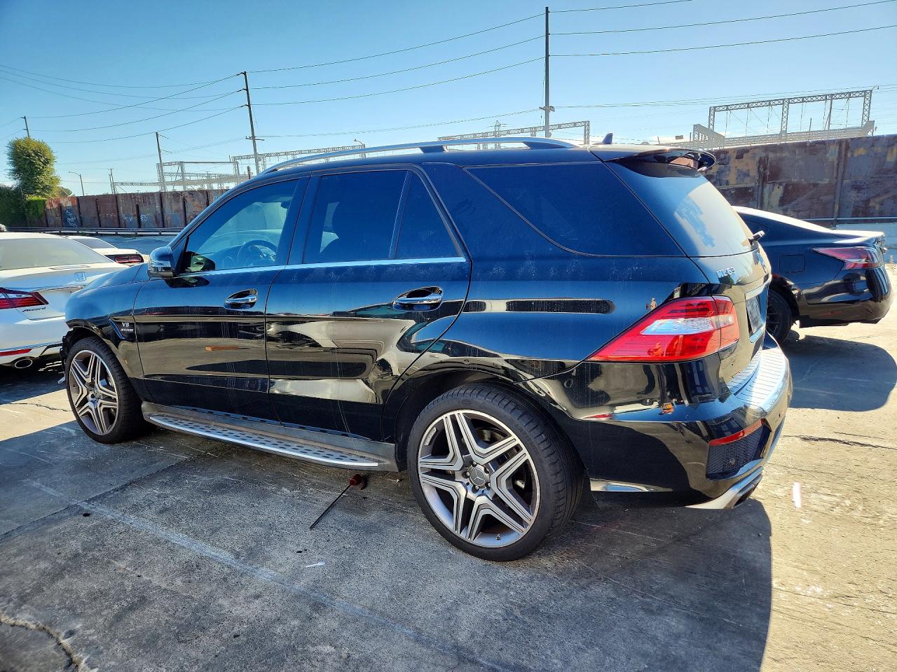 2013 Mercedes-benz Ml 63 Amg Black vin: 4JGDA7EB4DA119599