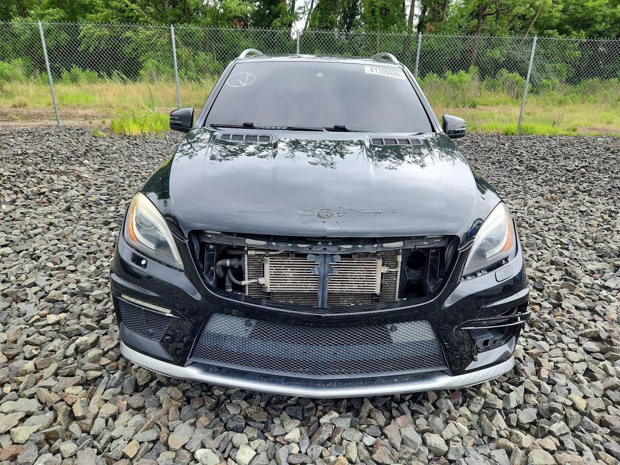 2013 Mercedes-benz Ml 63 Amg Black vin: 4JGDA7EB5DA120924