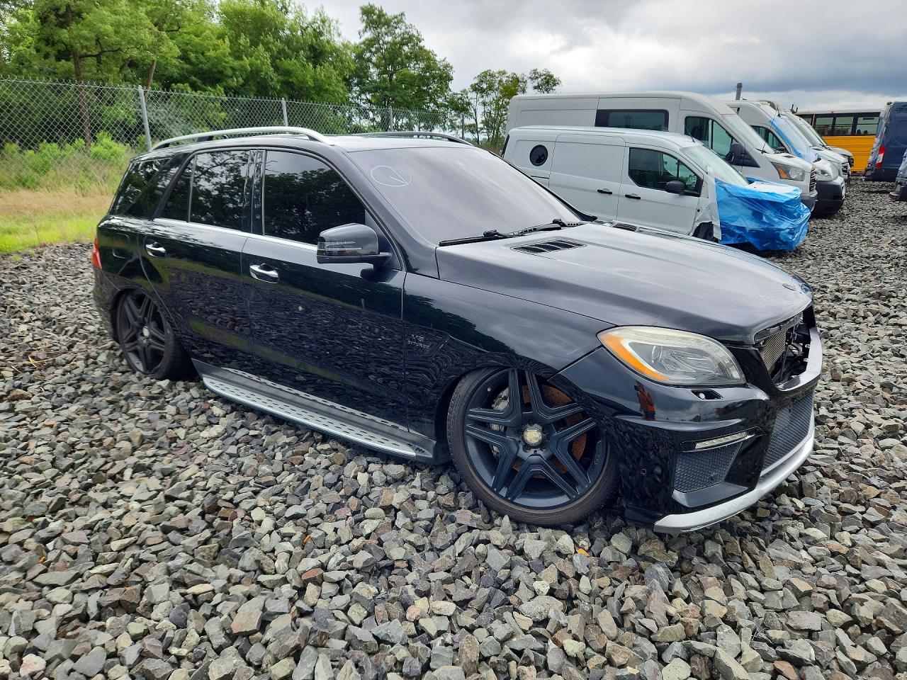 2013 Mercedes-benz Ml 63 Amg Black vin: 4JGDA7EB5DA120924