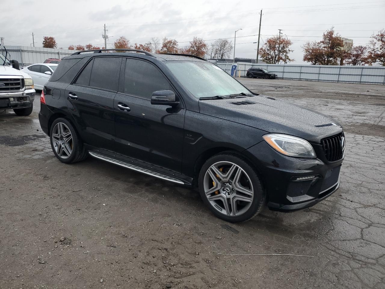 2014 Mercedes-benz Ml 63 Amg Black vin: 4JGDA7EB5EA349329
