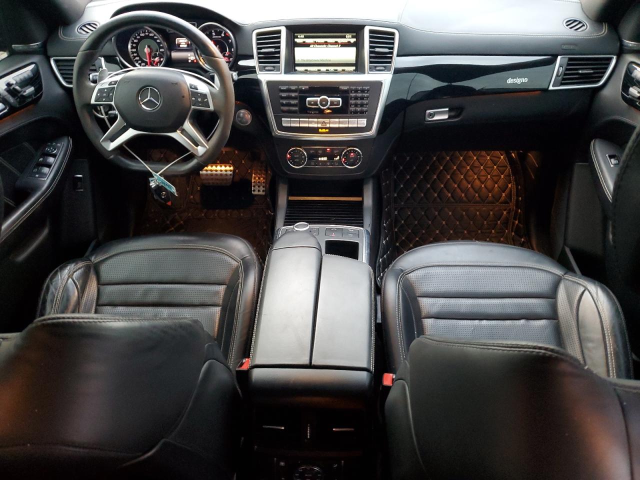 2014 Mercedes-benz Ml 63 Amg Black vin: 4JGDA7EB5EA349329