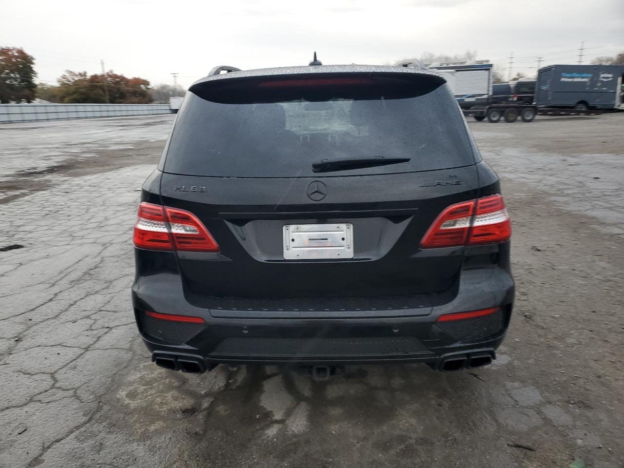 2014 Mercedes-benz Ml 63 Amg Black vin: 4JGDA7EB5EA349329