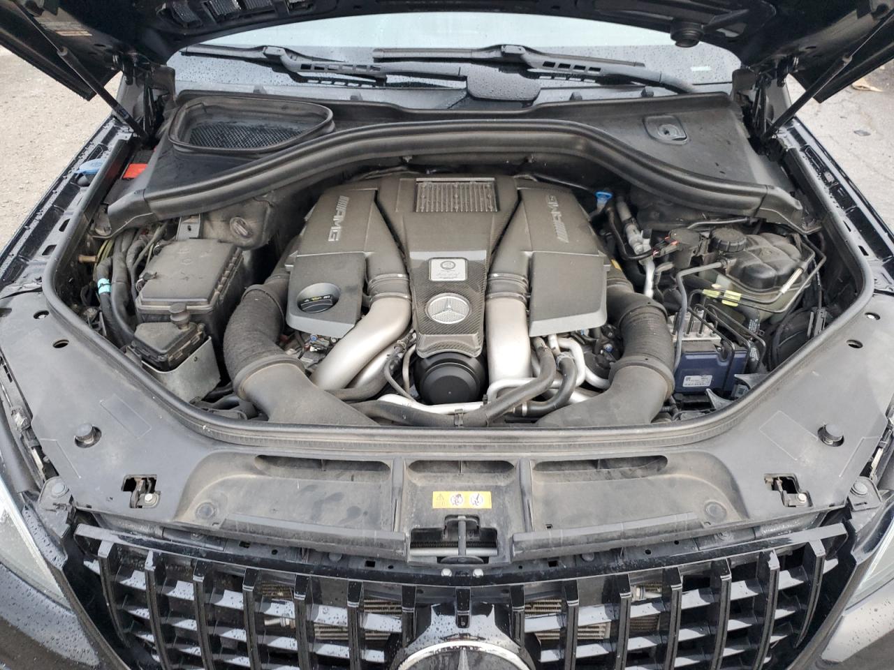 2014 Mercedes-benz Ml 63 Amg Black vin: 4JGDA7EB5EA349329