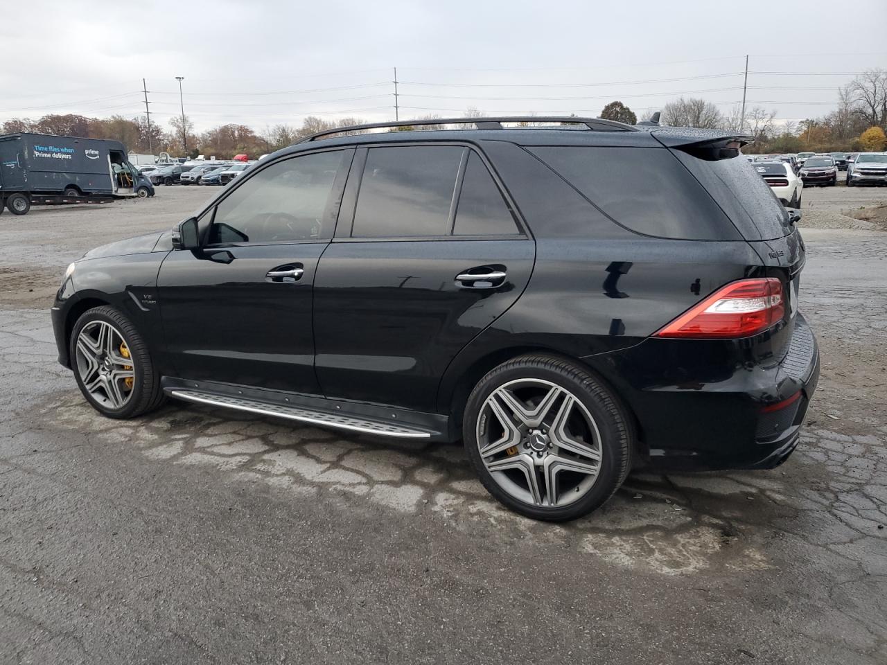 2014 Mercedes-benz Ml 63 Amg Black vin: 4JGDA7EB5EA349329