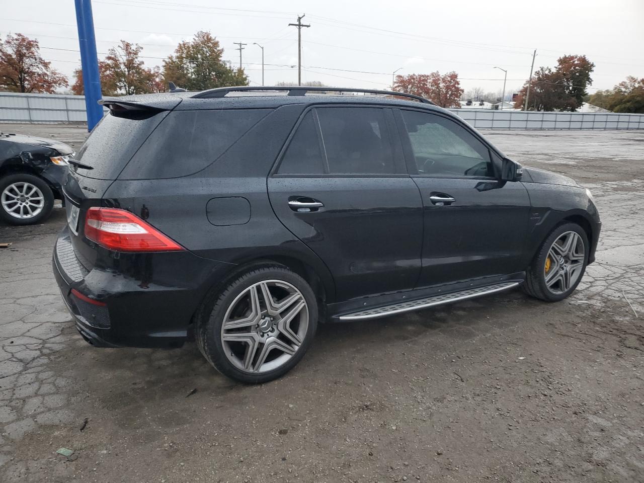 2014 Mercedes-benz Ml 63 Amg Black vin: 4JGDA7EB5EA349329
