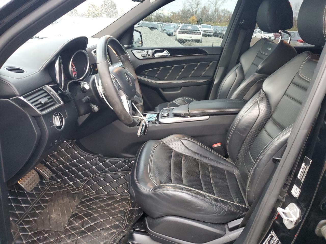 2014 Mercedes-benz Ml 63 Amg Black vin: 4JGDA7EB5EA349329