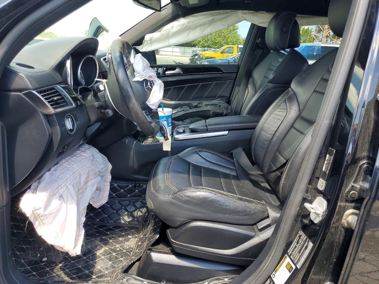 2014 Mercedes-benz Ml 63 Amg Black vin: 4JGDA7EB5EA349329