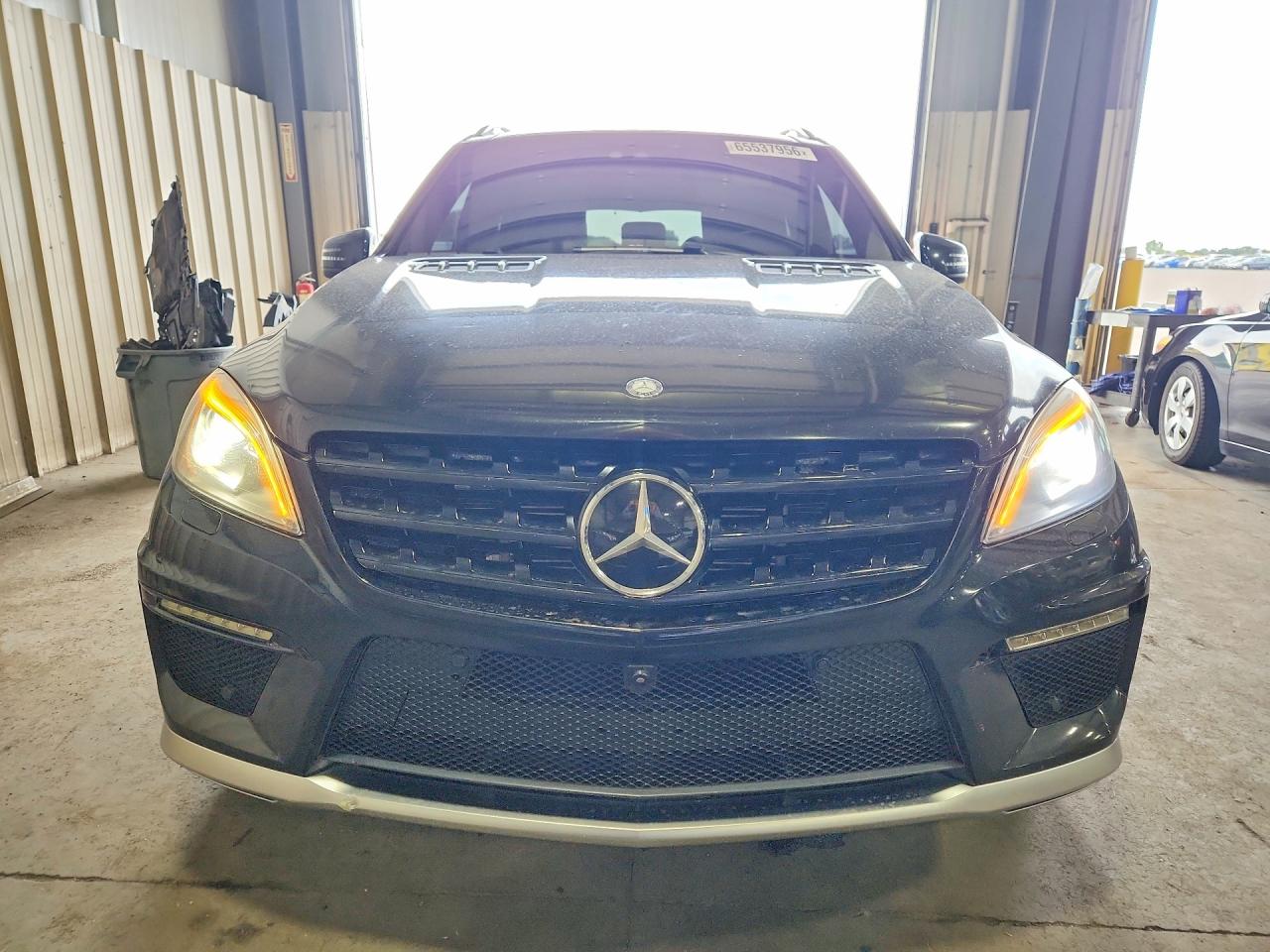 2014 Mercedes-benz Ml 63 Amg Black vin: 4JGDA7EB5EA349900