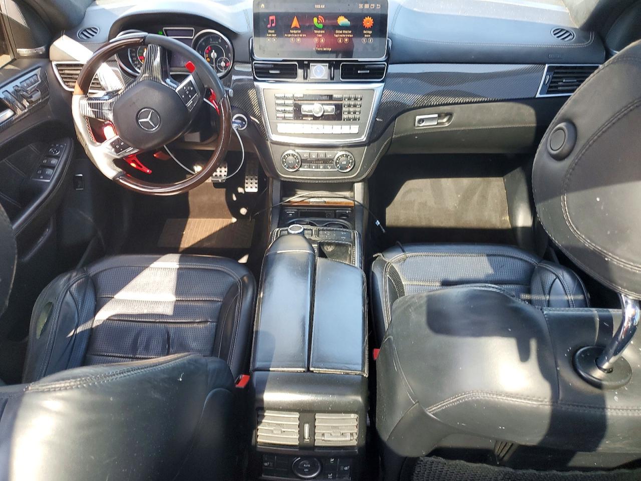 2014 Mercedes-benz Ml 63 Amg Black vin: 4JGDA7EB6EA342440