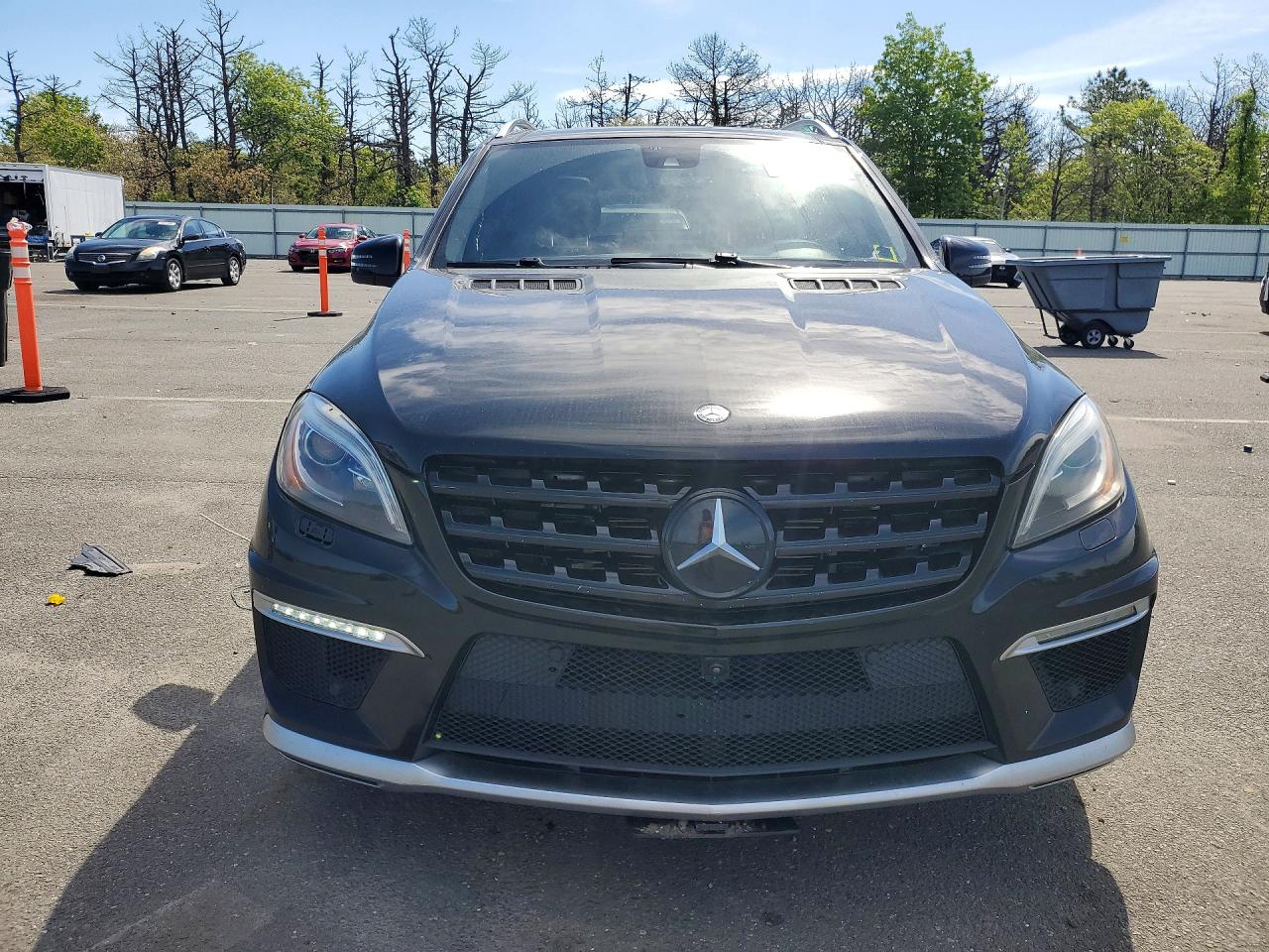2014 Mercedes-benz Ml 63 Amg Black vin: 4JGDA7EB6EA342440