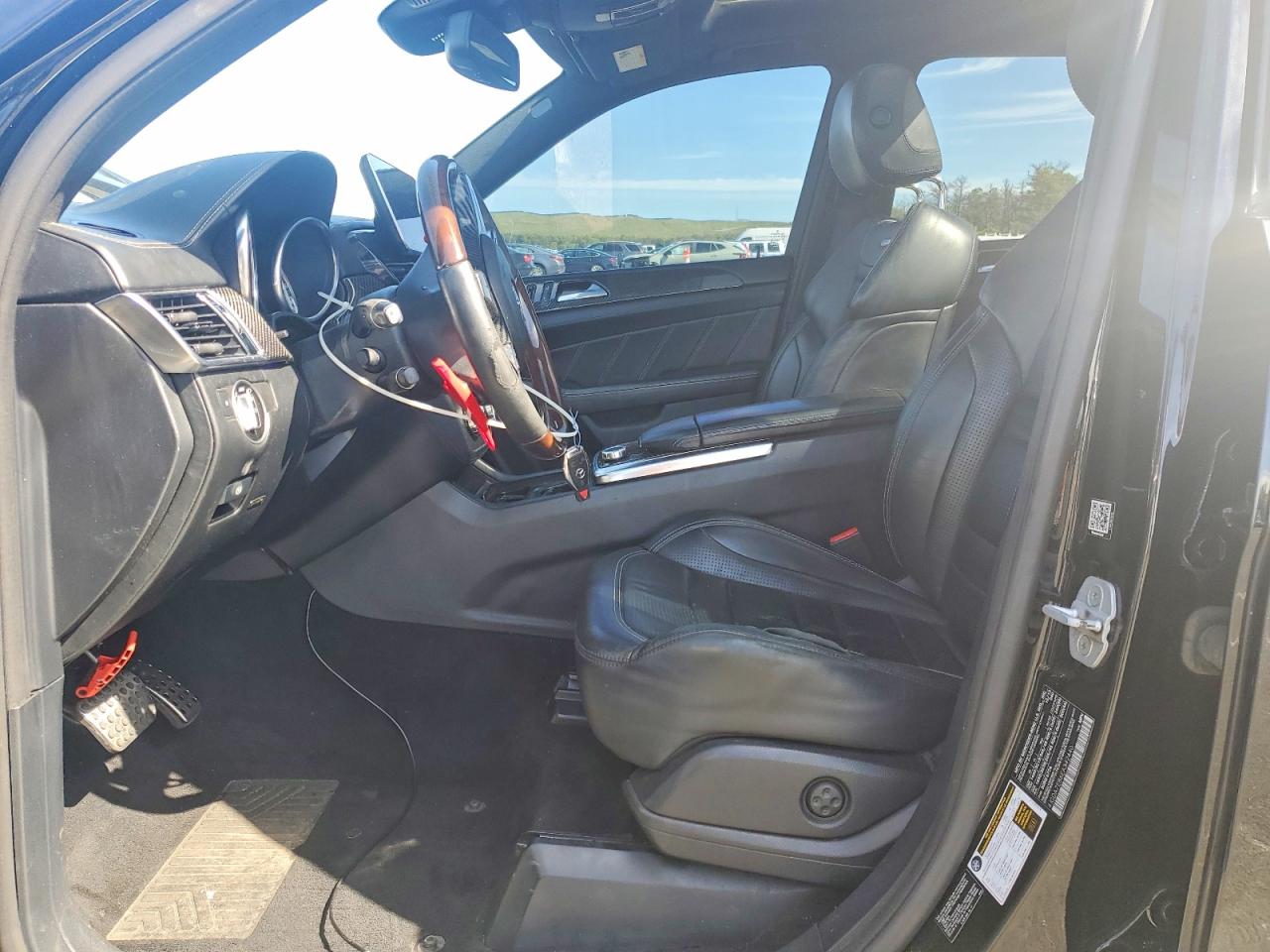 2014 Mercedes-benz Ml 63 Amg Black vin: 4JGDA7EB6EA342440