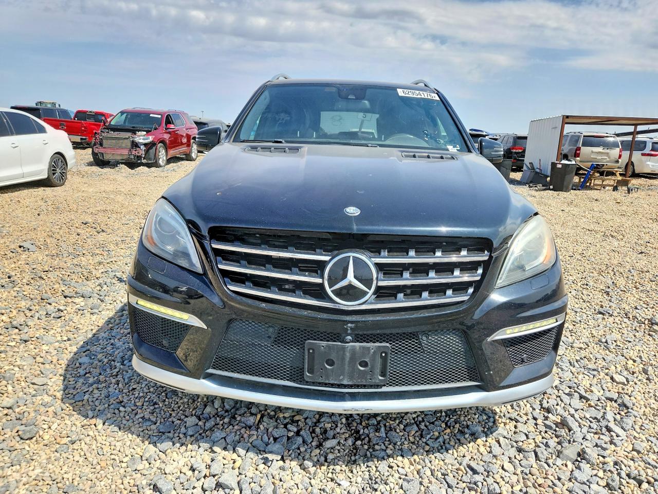2015 Mercedes-benz Ml 63 Amg Black vin: 4JGDA7EB6FA567555
