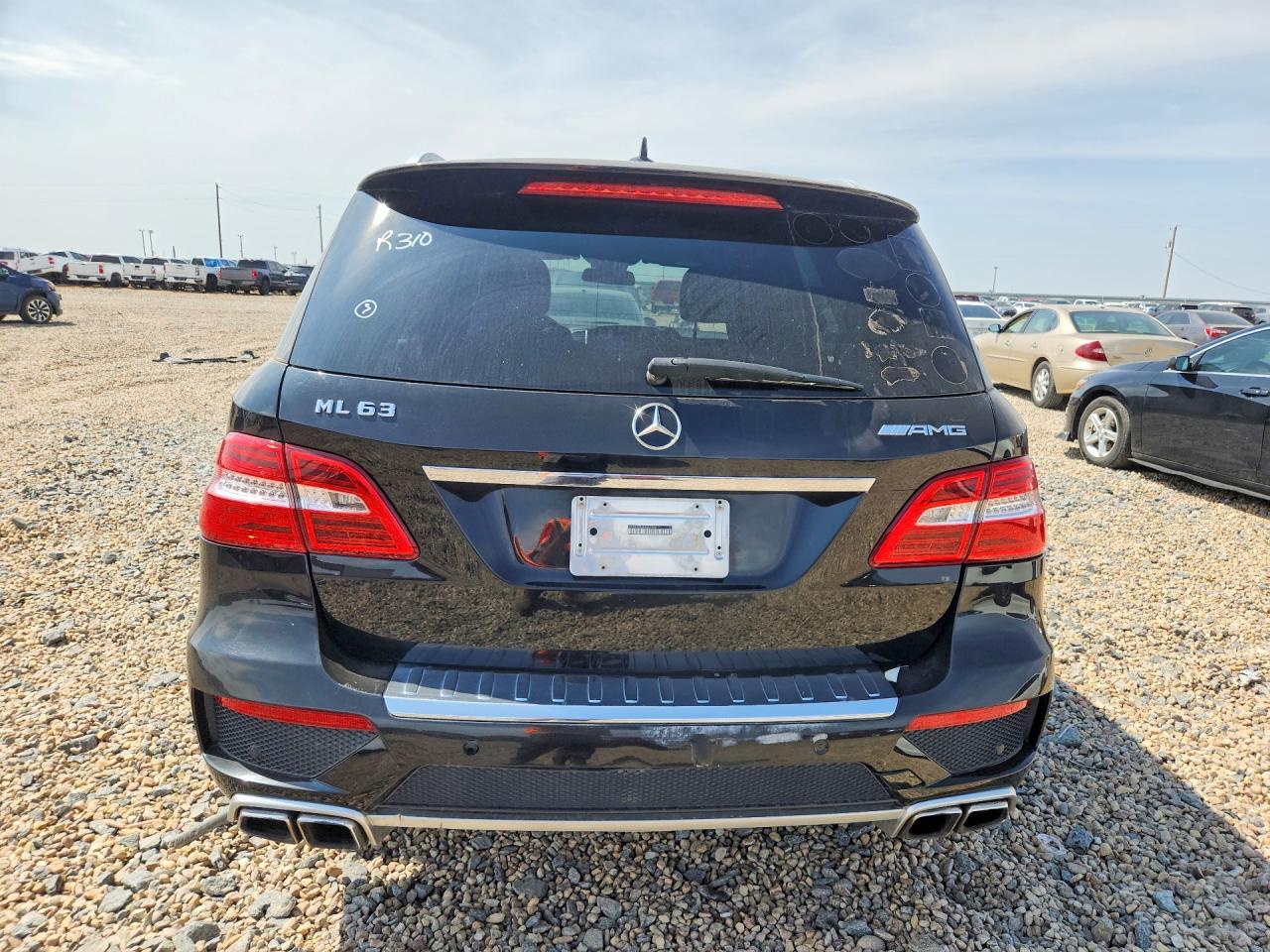 2015 Mercedes-benz Ml 63 Amg Black vin: 4JGDA7EB6FA567555