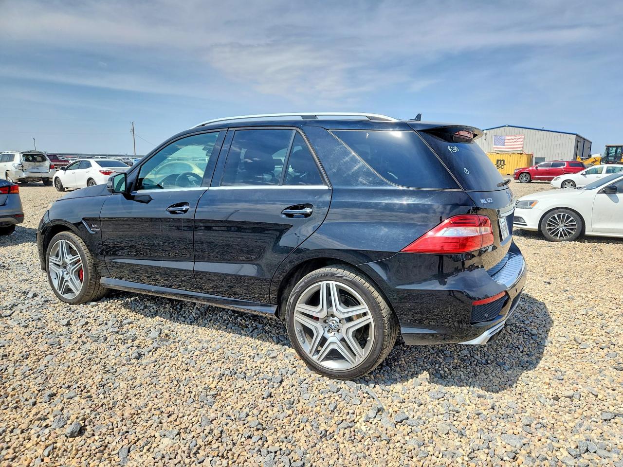 2015 Mercedes-benz Ml 63 Amg Black vin: 4JGDA7EB6FA567555