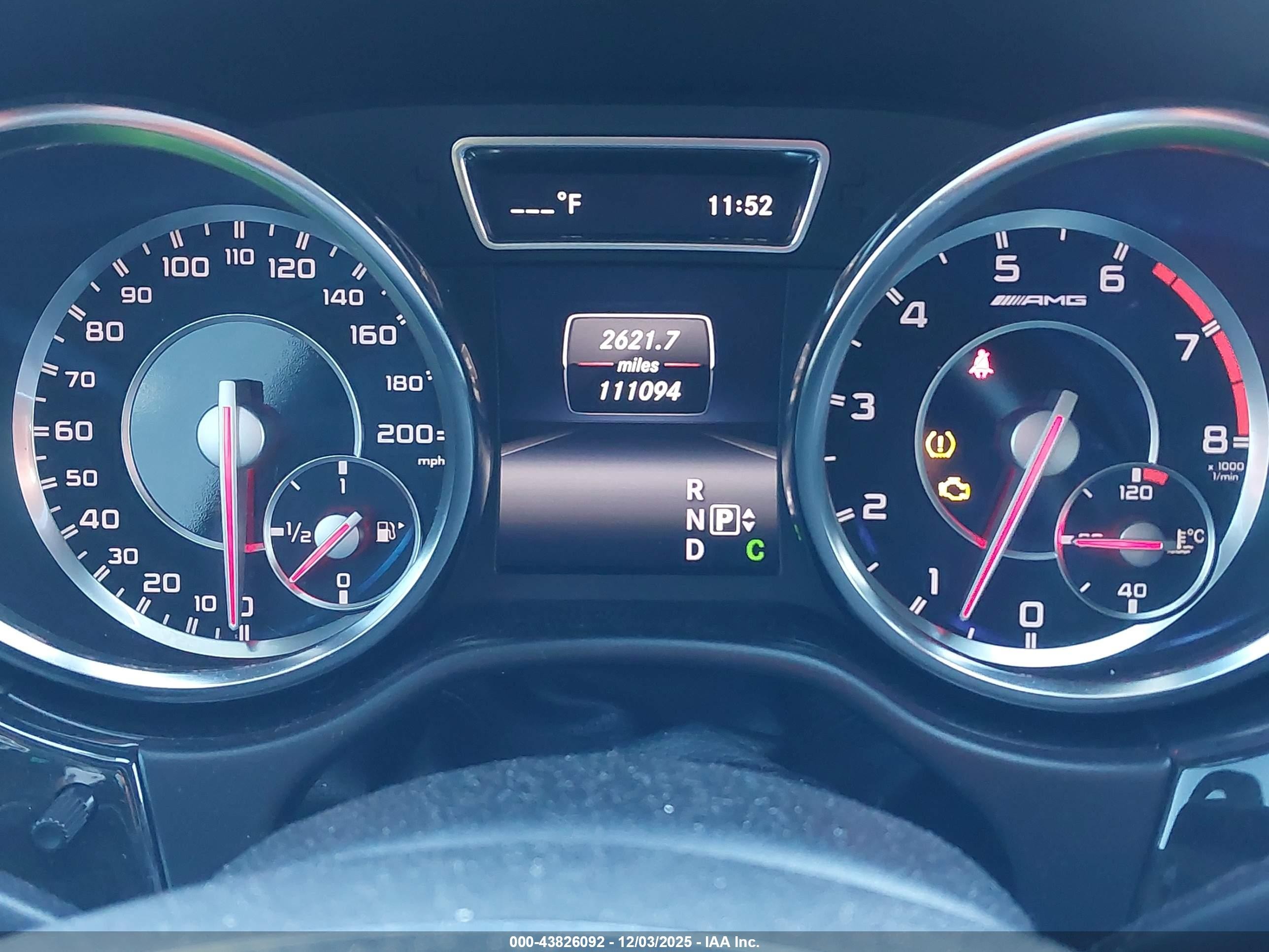 2015 Mercedes-benz Ml 63 Amg 4matic Черный vin: 4JGDA7EB9FA471256