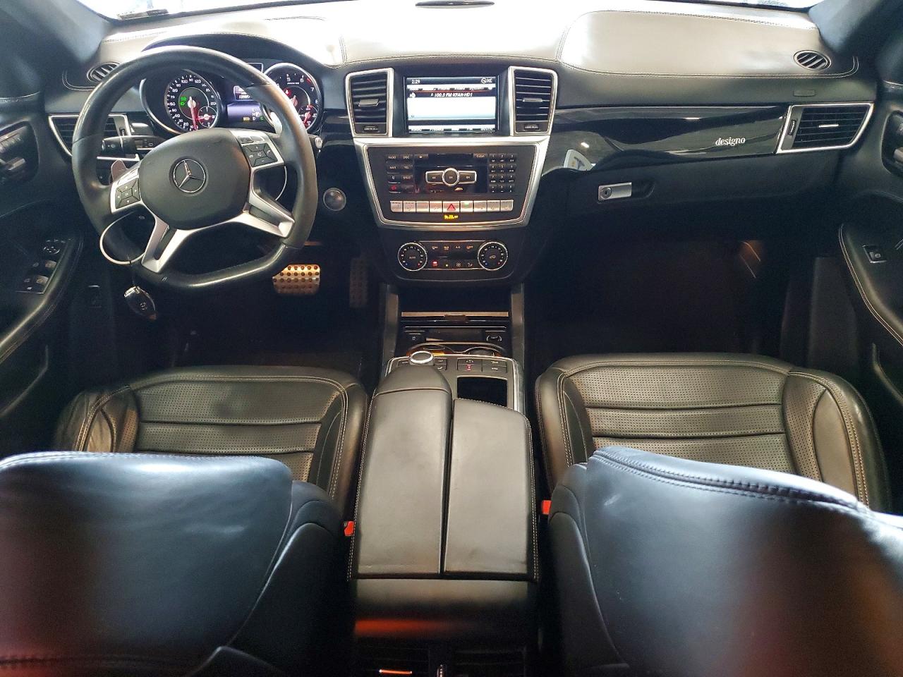 2014 Mercedes-benz Ml 63 Amg Black vin: 4JGDA7EBXEA317167