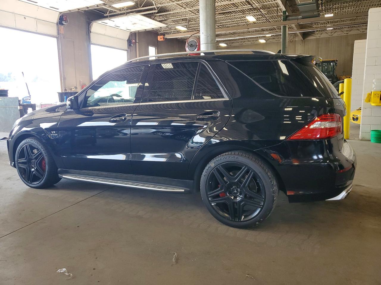 2014 Mercedes-benz Ml 63 Amg Black vin: 4JGDA7EBXEA317167