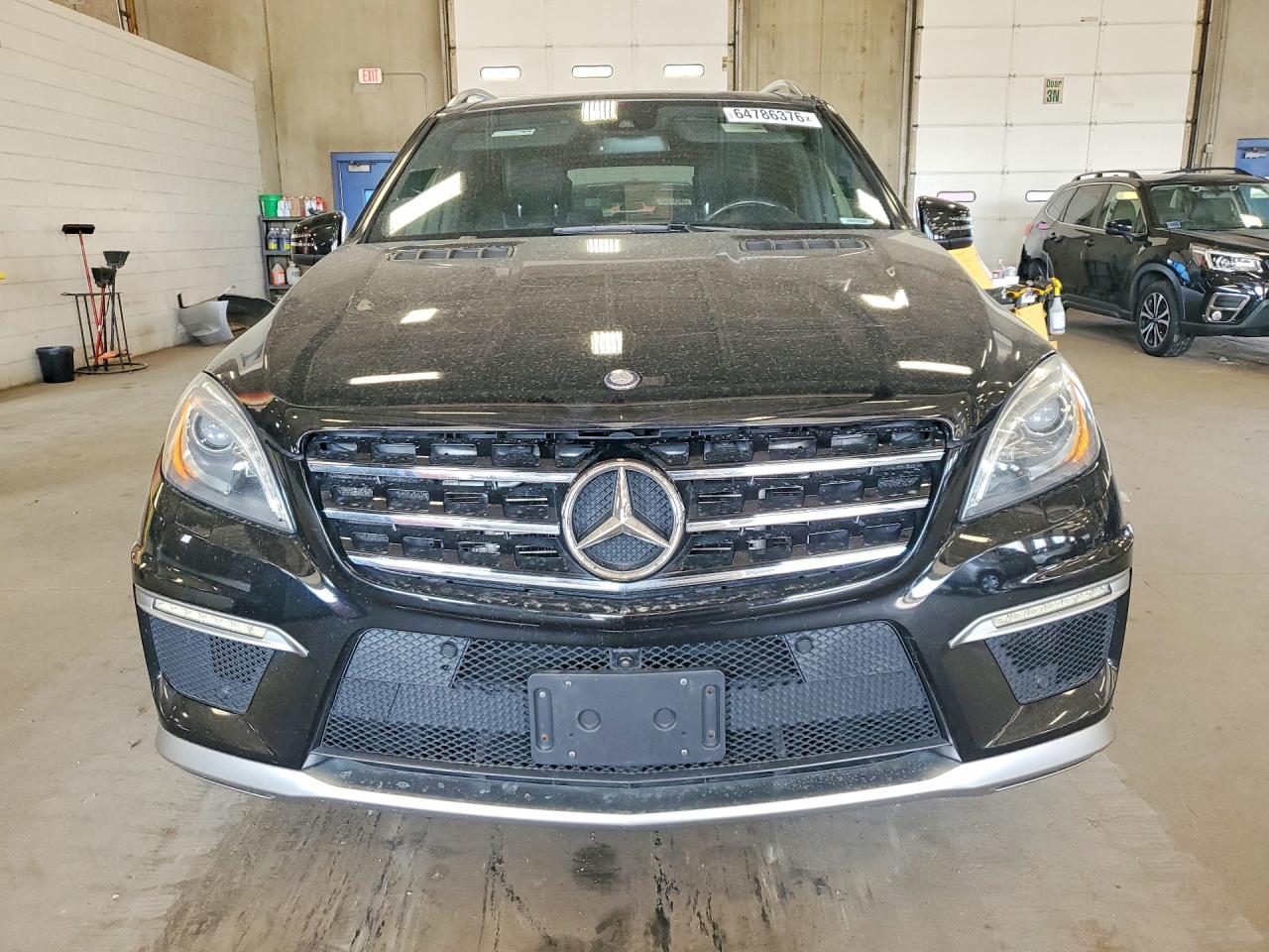 2014 Mercedes-benz Ml 63 Amg Black vin: 4JGDA7EBXEA317167