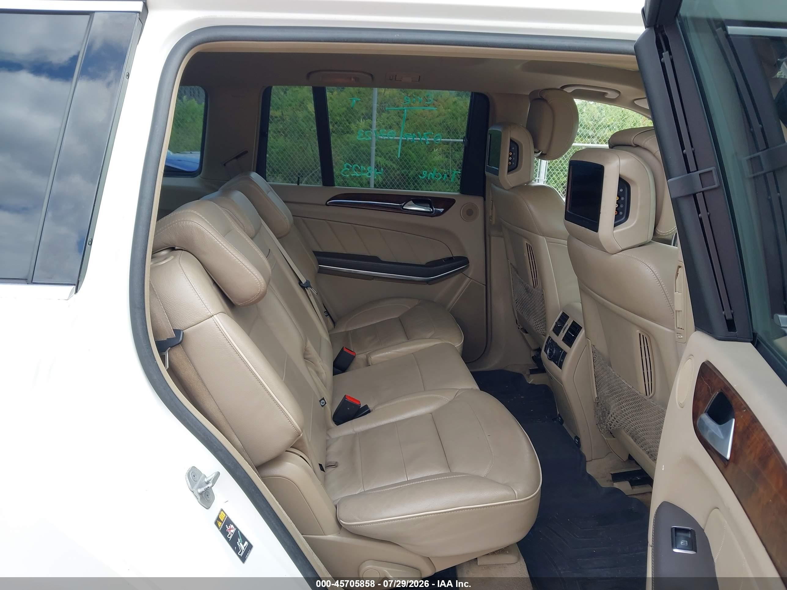 2014 Mercedes-benz Gl 350 Bluetec 4matic White vin: 4JGDF2EE0EA331044