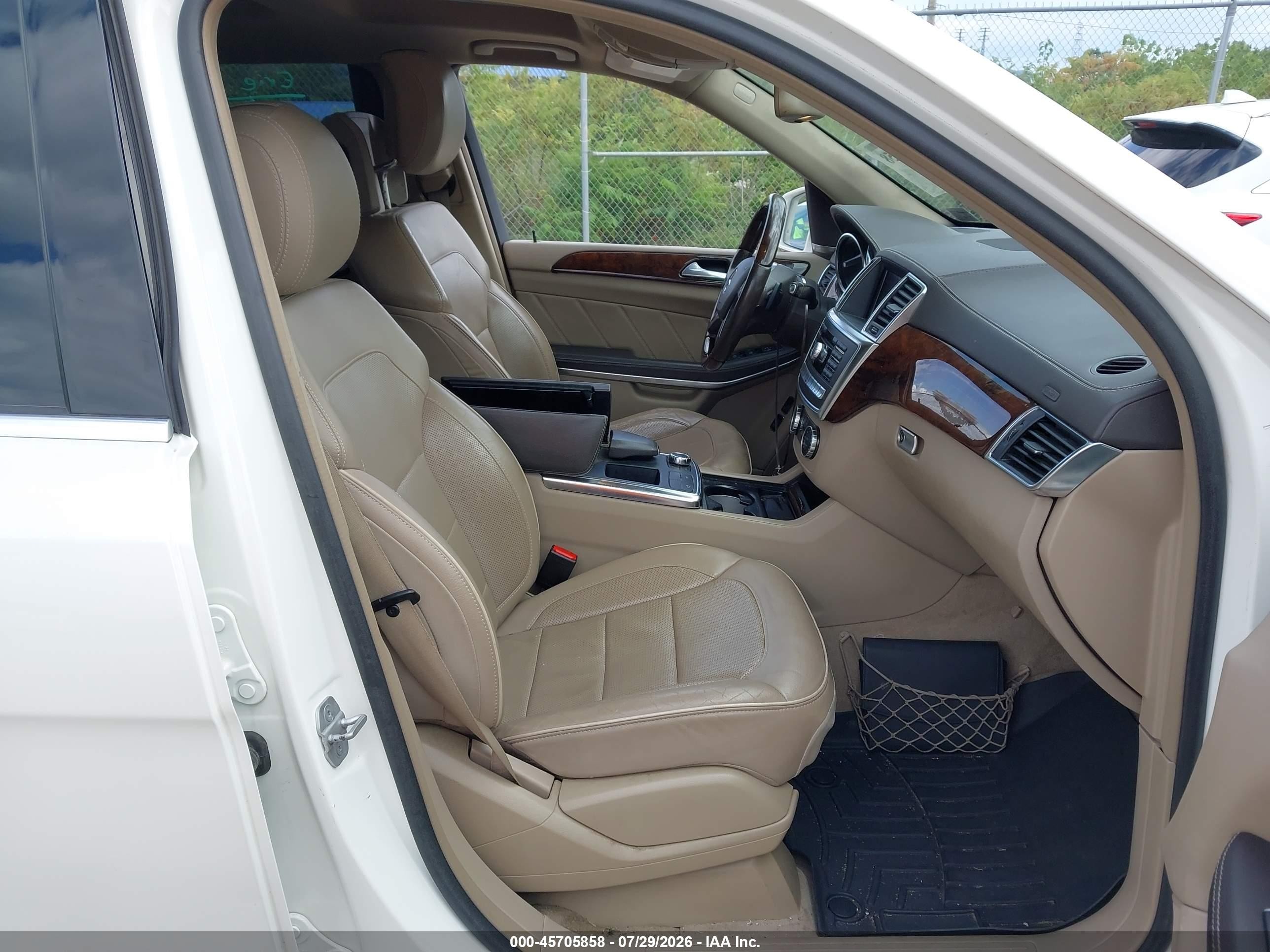 2014 Mercedes-benz Gl 350 Bluetec 4matic White vin: 4JGDF2EE0EA331044
