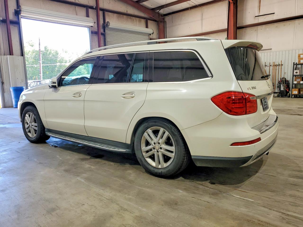 2014 Mercedes-benz Gl 350 Bluetec White vin: 4JGDF2EE0EA415817