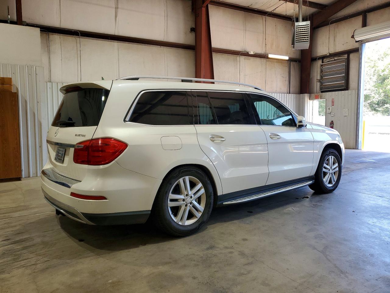 2014 Mercedes-benz Gl 350 Bluetec White vin: 4JGDF2EE0EA415817