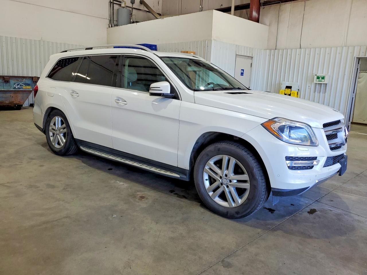 2014 Mercedes-benz Gl 350 Bluetec White vin: 4JGDF2EE0EA415817